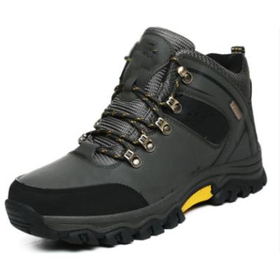 China Brand Rubber Men Winter Snow Boots Waterproof Leather Sneakers Warm Outdoor Male Hike Boots Men's Boots for sale