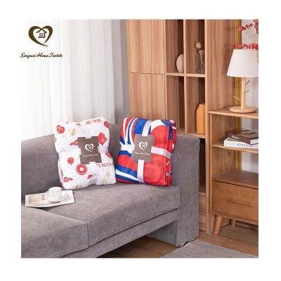 China 2022 China Factory Wholesale Hot-Selling In China Luxury Double Thickened Flannel Blanket Winter Keep Warm Lambs Wool Tiger Print for sale