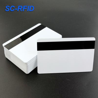 China Free Sample Waterproof / Waterproof Hico 2750oe Clear Free Sample Magnetic Stripe Plastic Cards for sale