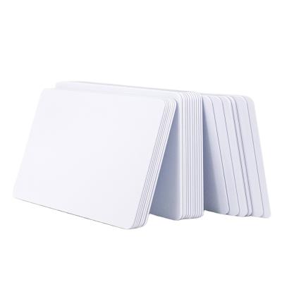 China Wholesale Price RFID 125khz IF/13.56mhz Blank Waterproof/Waterproof Blank Card Stock Lots for sale