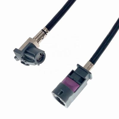 China YJ HSD G Code 4 Pins Male To Female High Speed ​​Data Automobile Connector Lvds Wire L=1M YJ-4P-HSD-FM-G for sale