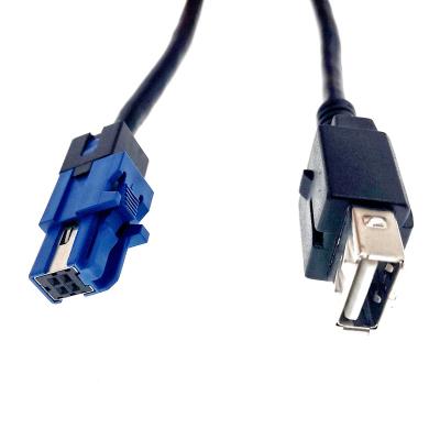 China YJ HSL RJ45 C Code To USB Lvds Cable For Auto L=1M YJ-248-110039-C for sale