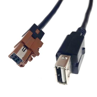 China YJ HSL RJ45 F Code To USB Lvds Cable For Automobile L=1M YJ-248-110039-F for sale