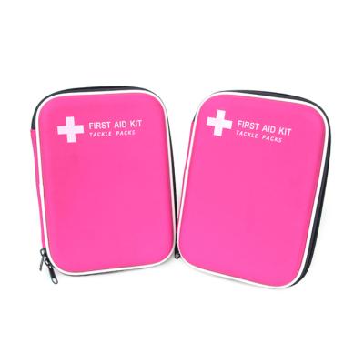 China Hard Pink Custom Made EVA Case Product, Domestic Trade Insurance Best Selling Medical Supplies Of Mini First Aid Kit With for sale