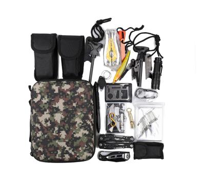 China Home Gear Kit Earthquake Army Survival Kit, 2020 72 Hours Emergency Survival Kit With Shovel Fishing Pocket Knives for sale