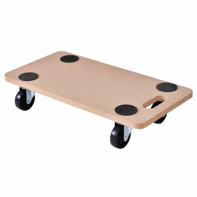 China Industrial Furniture Dolly Moving Platform Wood Home Motor Platforms for sale