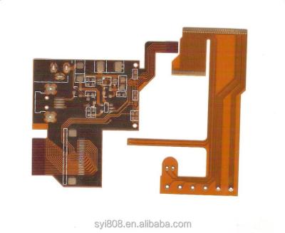 China Flexible Computer 0.1mm PI Reinforcement PCB With Gold Plating FPC For Telecommunication for sale