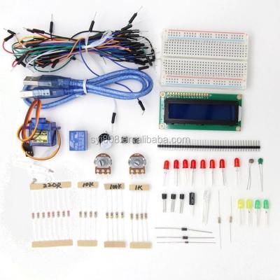 China SunFounder 1602 Piezo Lab Project Kit For R3 LCD Buzzer Nano Mega Piezo 1602 Lab Project LCD for sale