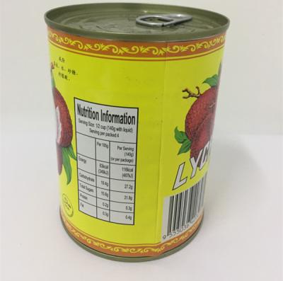 China Canned fresh fruits organic healthy food canned lychee for sale