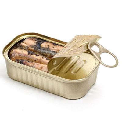 China Company Export Canned Fish Canned Mackerel In Natural Oil for sale