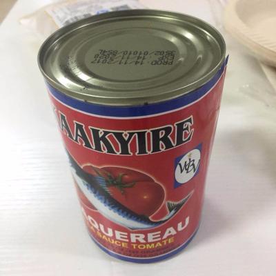 China Canned Food Ingredients Sardine Brands Tin Cans For Food Canning Tomato Sauce for sale