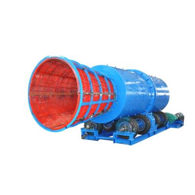 China Mineral Ore Washing Alluvial Washing Plant 50 TPH Gold Rotary Scrubber Scrubber For Tin Ore Gold Diamond for sale