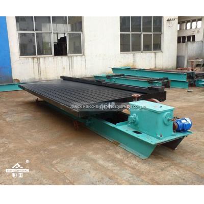 China Gold / Silver / Copper Fine Ore Concentrating Table Mining Machine Gold Shaking Separation Shaking Table for sale