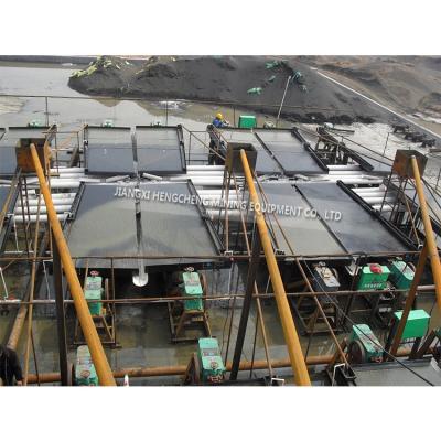 China Ore Beneficiation Jxhc Gold Mining Equipment Gold Recovery Machine Shaking Tables Concentration Table for sale