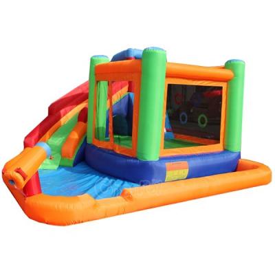 China Nylon Home Use Water Slide Bouncer Small Size Inflatable Combo Jumping House For Sale for sale