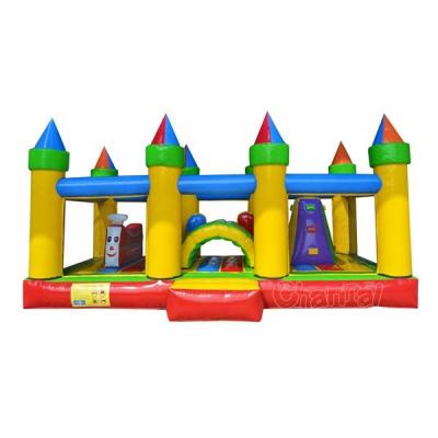 China Water proof kids inflatable bouncers combo/inflatable bouncer air castle trampoline for sale