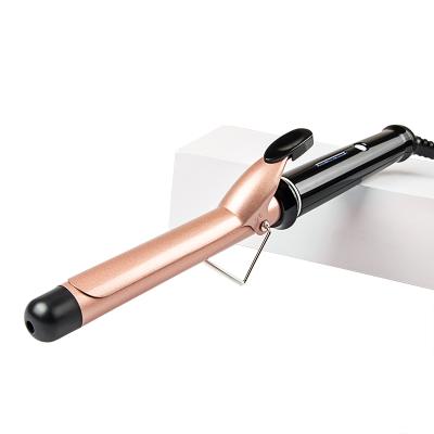 China Wholesale Fashionable LED Display PTC Heating Hair Curler New Arrival Ceramic Hair Curler for sale