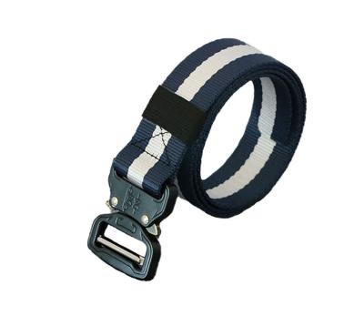 China High strength high quality durable nylon webbing log and military outdoor sports forming metal buckle tactical belt for sale