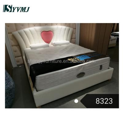 China Latest Soft Bed Sheet Designs Wooden Crib Low Bed for sale