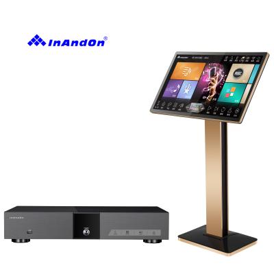 China Play Music/Movie Control Songs 21.5 4T V5 MAX Professional Karaoke Machine Smart Machine Genuine Karaoke Player InAndOn Original Factory for sale