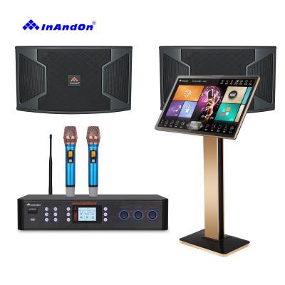 China Play Music/Movie 21.5 System 4T 96 Full Set Karaoke System Machine Home KTV InAndOn Karaoke System Machine 10inch Speaker 700-1500W for sale