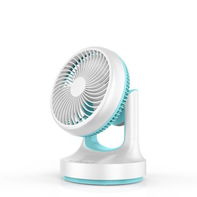 China 8m/s 3D Wind Speed ​​Fan Small Desk Table Turbo Cooling Silent Circulating Air Fans for sale