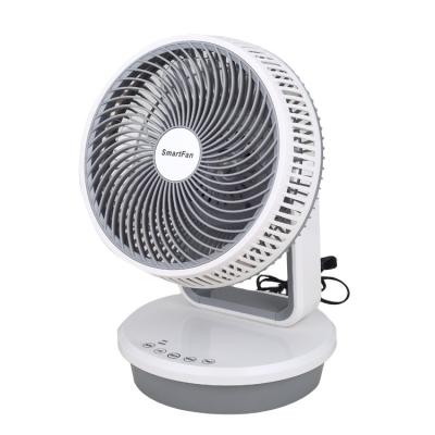 China Powerful 8 Speeds Air Circulation Hotel Turbo Fan Powerful LED Display Fan for sale