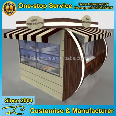 China Modern and fashion outdoor or indoor food kiosk design for food kiosk for sale