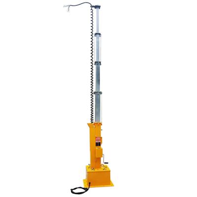 China Antenna Electric Vehicle Mounted Telescopic Mast Tower Communication Telescopic Mast for sale