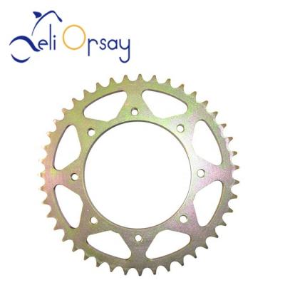 China Hot Seller Steel Motorcycle KLR650 520-43T Sprocket Parts for sale