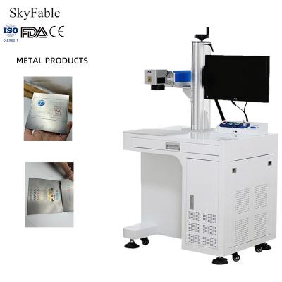 China Precision MOPA Laser Marking Machine Adjustable Pulse Width Supported File Formats PLT for sale