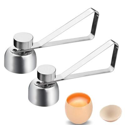 China Viable Hot Selling Stainless Steel Egg Scissors Egg Opener Kitchen Instruments for sale