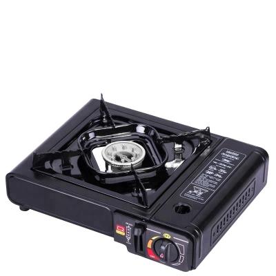 China Hotel Single Infrared Burner Gas Stove Metal Stainless Steel Ignition Gas Cooktops Portable Electric Oven for sale