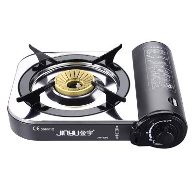 China ONE Automatic Propane or Butane Gas Stove JinYu300E Dual Fuel Portable Camping and Backpacking Gas Stove Burner with Carrying Case for sale