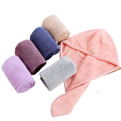 China Viable Custom Size Microfiber Cloth Quick Dry Hair Towel Salon Towel for sale