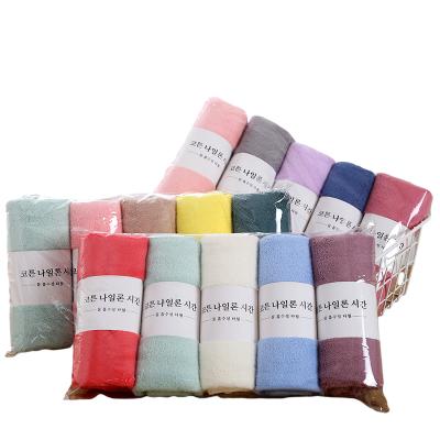 China Wholesale Viable Microfiber Towel Kitchen Car Dust Cleaning Cloth Microfiber Bathroom Towel for sale