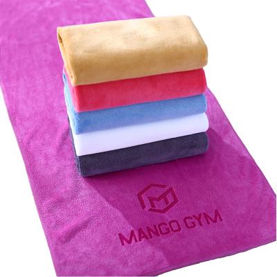 China Sustainable Wholesale Microfiber Bath Towel Super Absorbent Quick Dry Beach Towel for sale