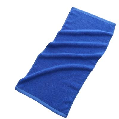 China Custom Sustainable Custom Colored Pure Cotton Household Towel Bath Towel Soft Superdry Beach Towel for sale