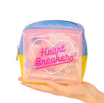 China Fashion Mini Waterproof Travel Pvc Cosmetic Bag For Girl for sale