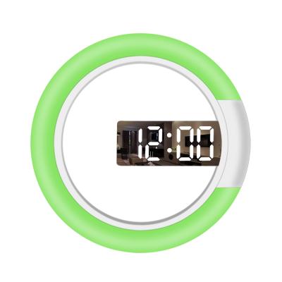 China CLASSIC Customizable High Quality China LED Mirror Clock Digital 3d Wall Clocks for sale