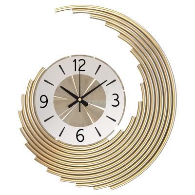 China Radio Creative Modern Minimalist Wall Clock Home Decorative Wall Clocks For Living Room for sale