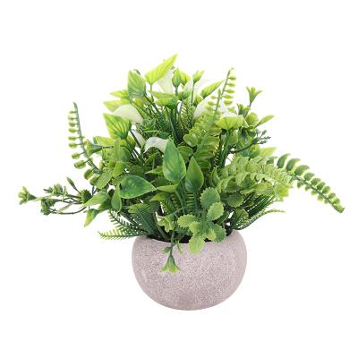 China Realistic Minimalist Hot Selling Calla Lily Artificial Flowers Plastic Mix Color Plant Room Ornament for sale