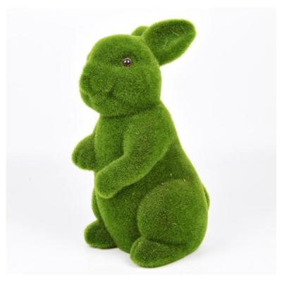 China Landscape Environmental Artificial Micro Animal Grass Reindeer Rabbit Plant Decoration Moss Mini Garden Topiary for sale