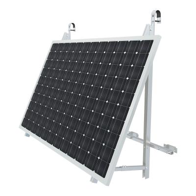 China PV Solar Panel Installation Mibet Factory Direct Selling Solar Panel Support Structure Aluminum Alloy Bracket Roof Bracket for sale