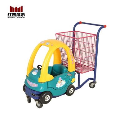 China Unveiling Hong He Baby Toy Trolley for Grocery Store, Kids Shopping Trolley, Supermarket Shopping Transport Trolley for sale