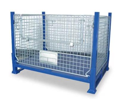 China Storage Wire Mesh Storage Cage Industrial Warehouse Metal Carbon Duty Customized Good Logistics Steel Heavy Stainless for sale