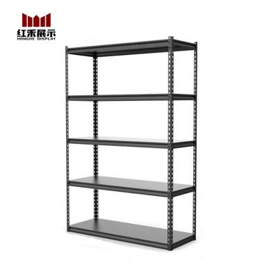 China Hong He 5-Tier Corrosion Protection Slotted Corner Rack For Home Storage Heavy Duty Shelving For Garage Warehouse Storage Wholesale Rack for sale