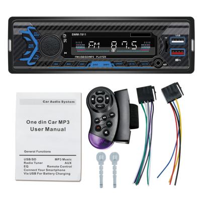 China 2021 Hot Sales Car Video MP3 FM Radio High Power Car MP3 Player Stereo 12v Card BT for sale