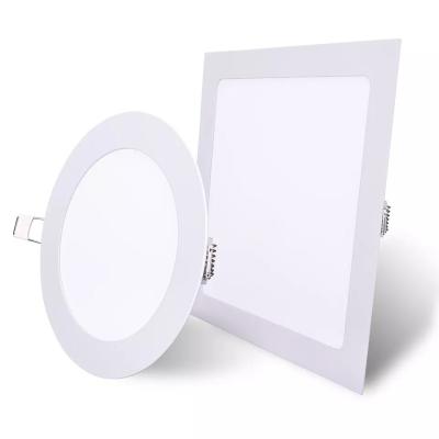 China Indoor LED Lighting High Lumen  Clean Room Recessed SMD Light 12W LED Panel Lighting for sale