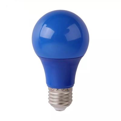 China Indoor LED Lighting E27 Base  Wholesale High Quality red green blue yellow  LED bulb lamp  5w 7w 9w for Holiday light for sale